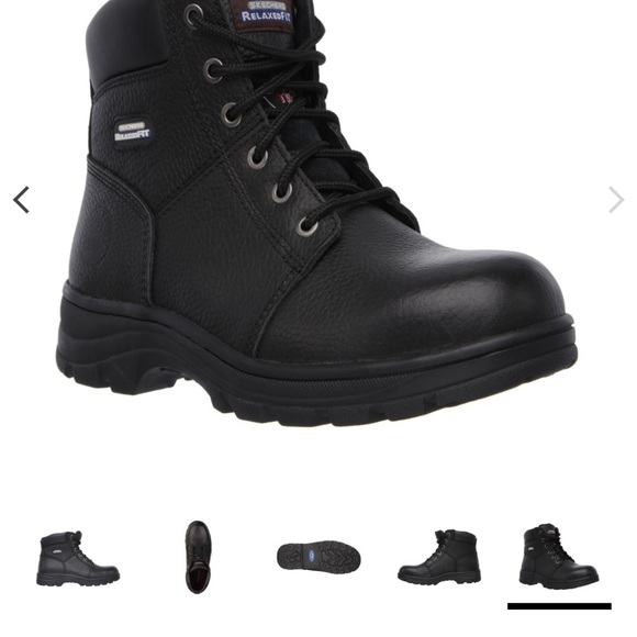 Sketchers Relaxed Fit Steel toes, electrical & oil resistant Women’s Boot - Picture 1 of 13